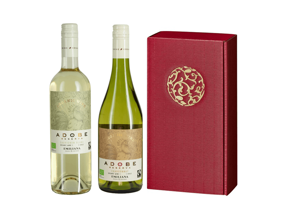 Wein Geschenkset Chile weiß