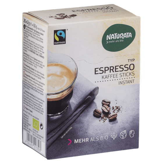 Naturata Espresso Kaffeesticks instant 25x2g