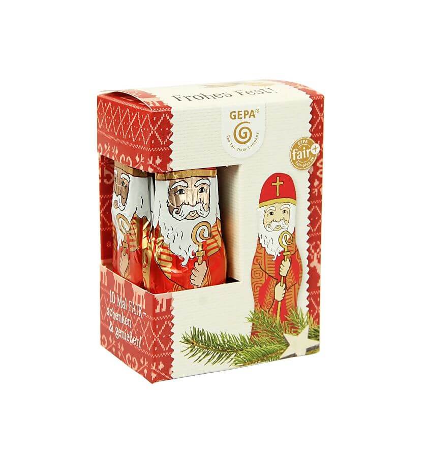 GEPA Bio Schoko Nikolaus 10er Set