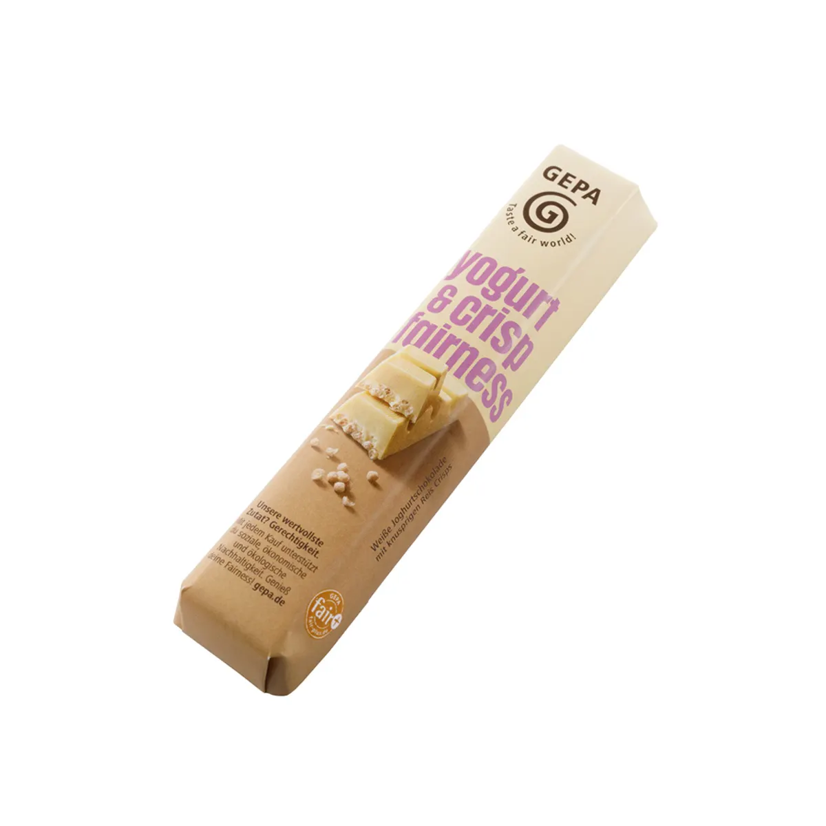 GEPA Schokoriegel Yogurt & Crisp