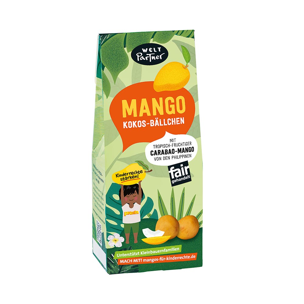 Weltpartner Mango Kokos Bällchen