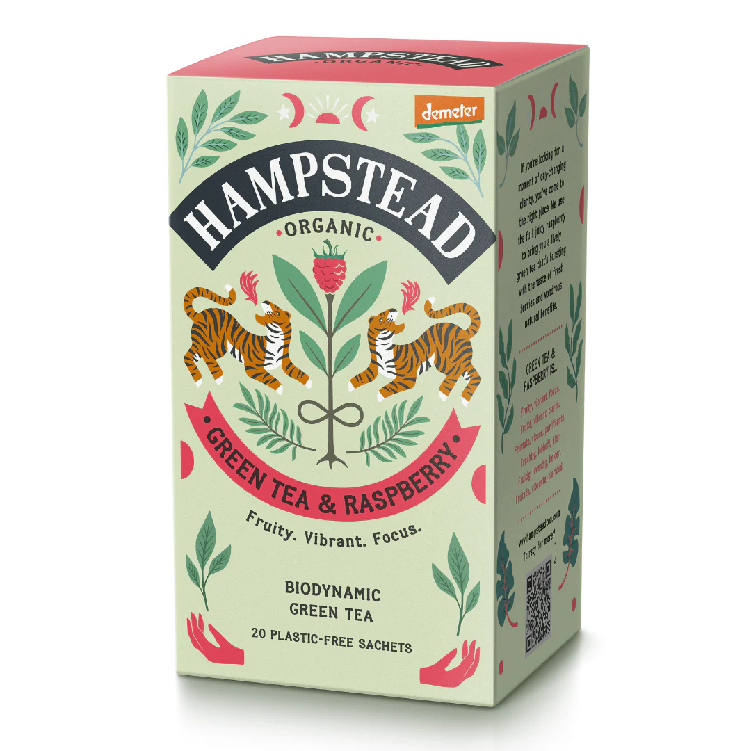 Hampstead Grüntee mit Himbeere
