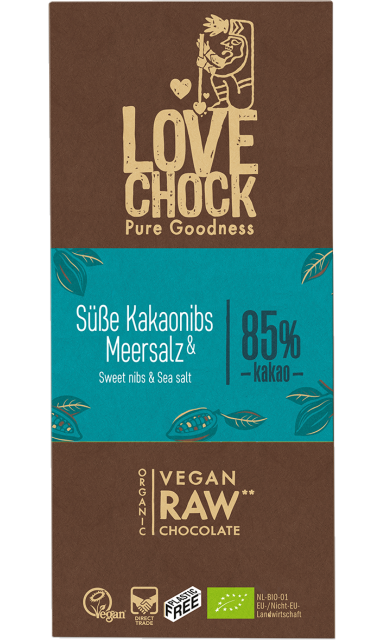 Lovechock Kakaonibs Meersalz