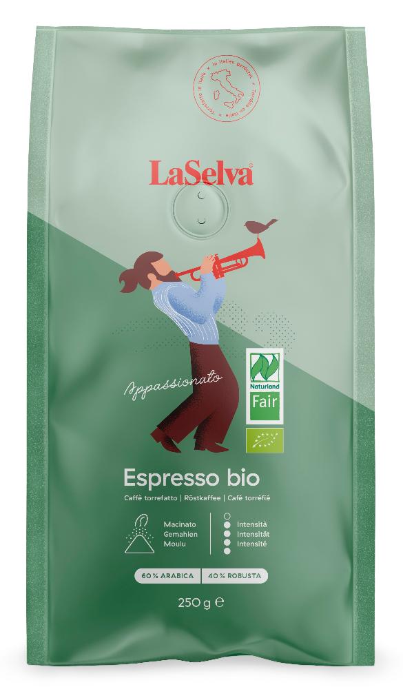 LaSelva Bio Espresso Appassionato gemahlen