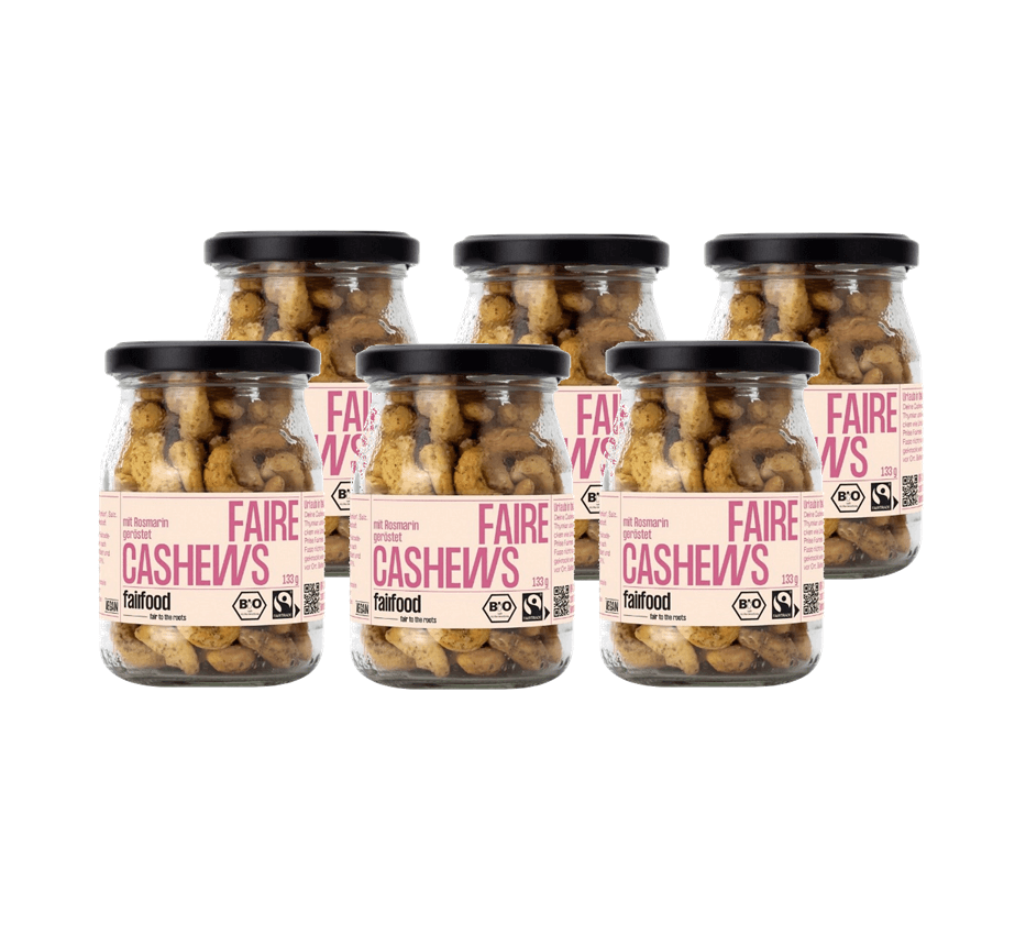 Cashewkerne mit Rosmarin und Thymian 6er Set