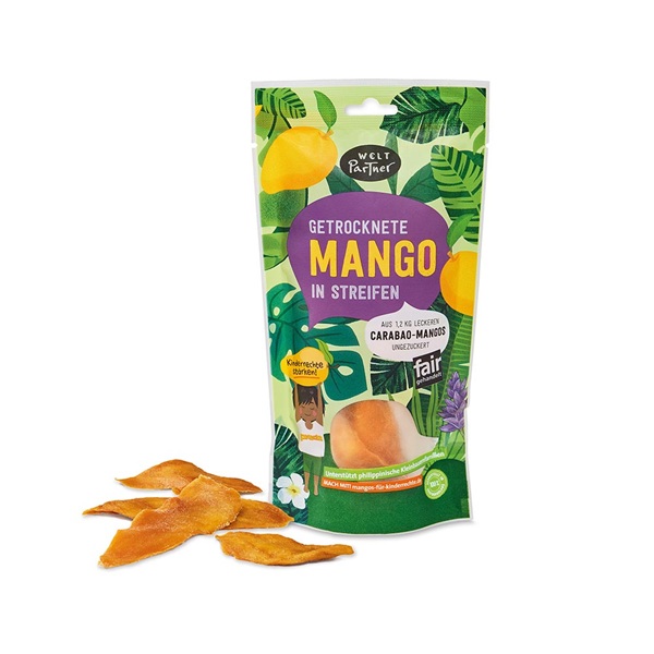 Weltpartner getrocknete Mangos ungezuckert