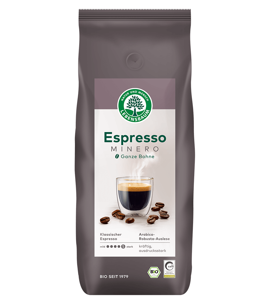 Lebensbaum Espresso Minero 1kg Bohne