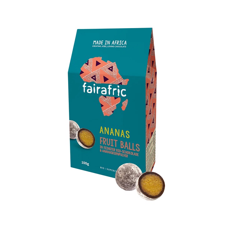 Fairafric Bio Fruitballs Ananas