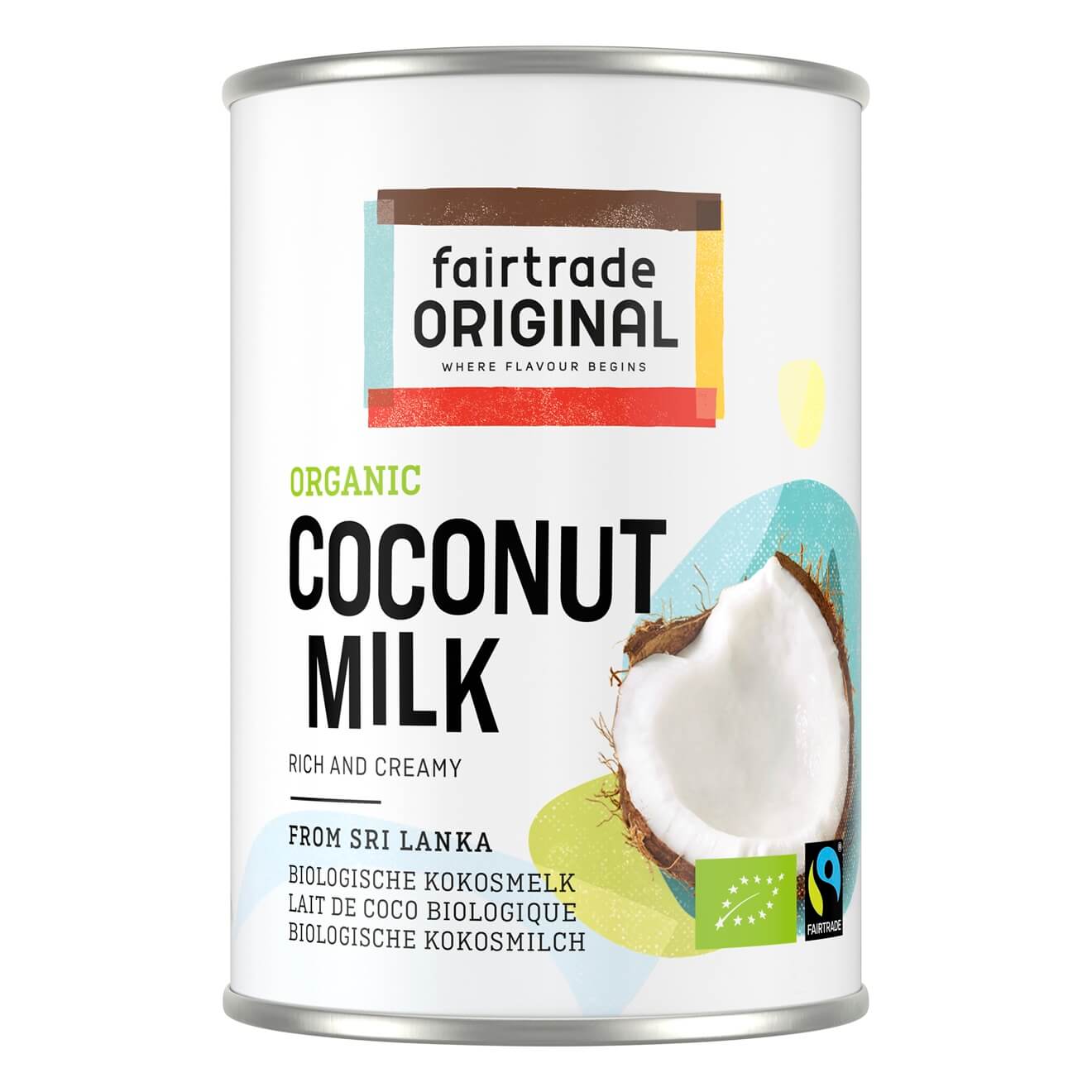 Bio Kokosmilch aus Sri Lanka 400ml
