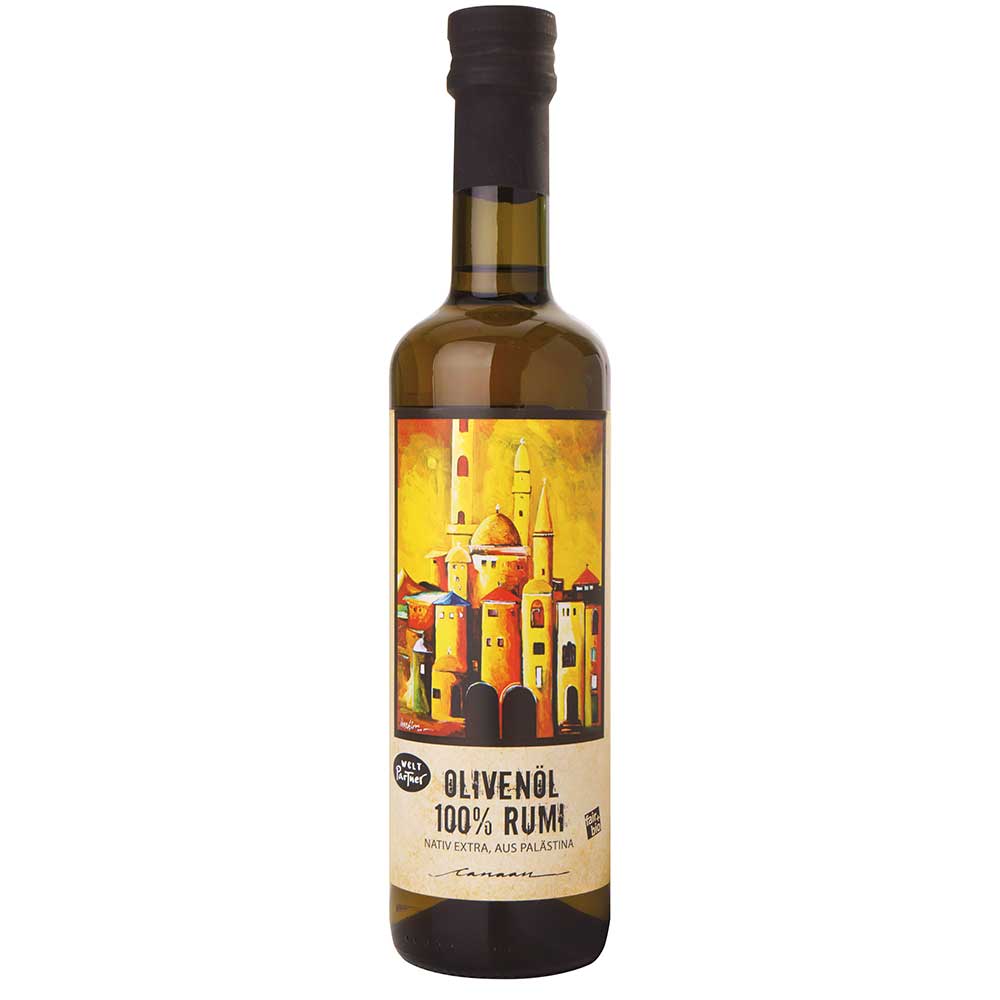 Olivenöl 100% Rumi nativ 500ml von Canaan Fair Trade