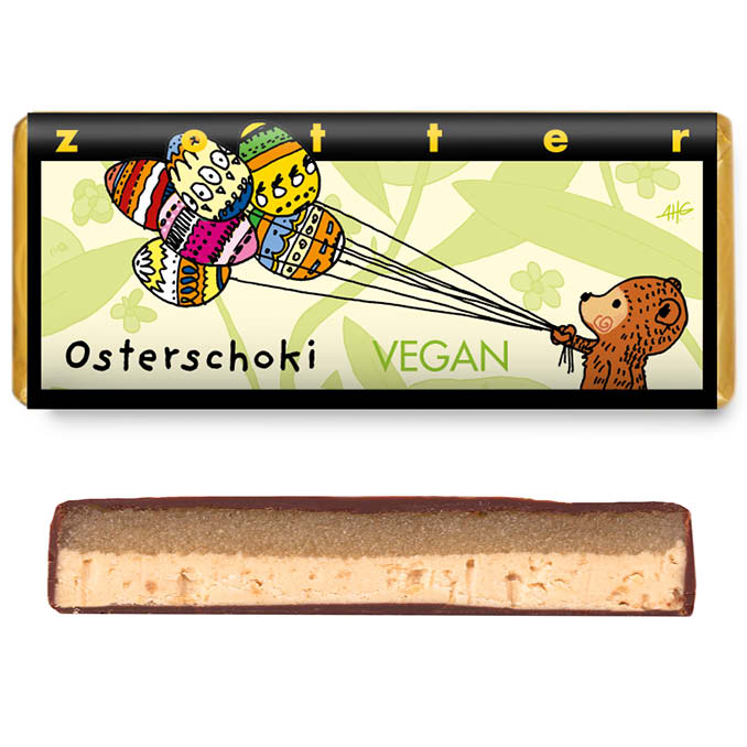 Zotter Schokolade Osterschoki vegan