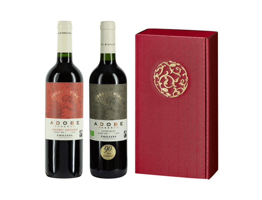 Wein Geschenkset Chile rot