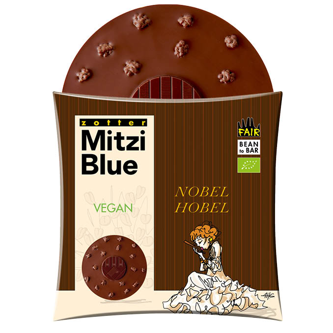 Zotter Mitzi Blue Nobelhobel