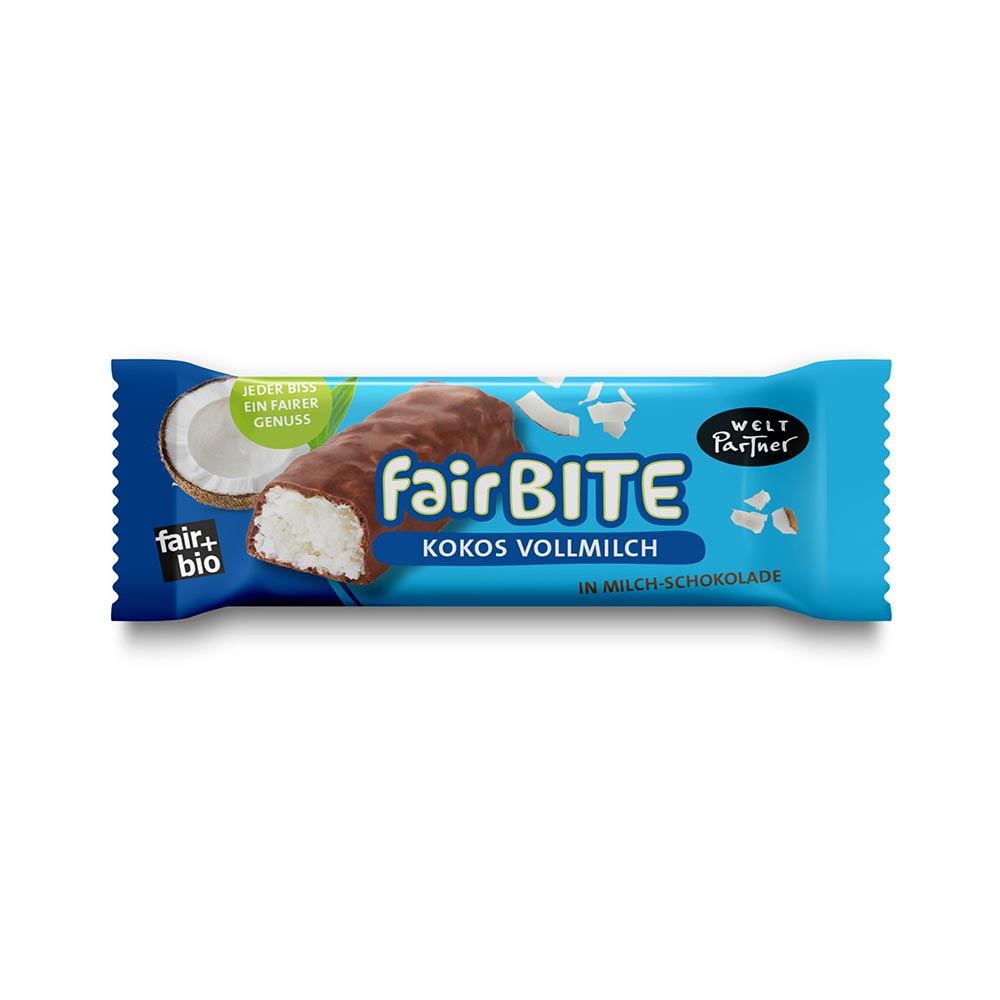 Weltpartner Kokosriegel mit Vollmilchschokolade
