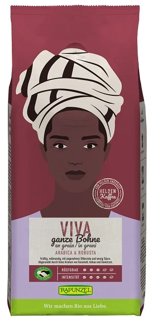 Rapunzel Heldenkaffee Viva ganze Bohne 1kg