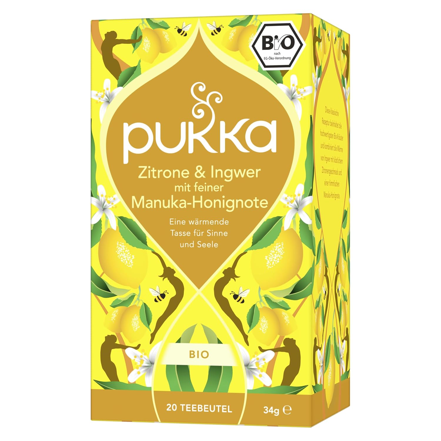 Pukka Tee Zitrone Ingwer Manukahonig