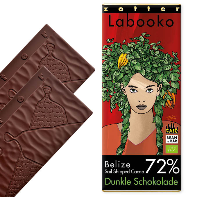 Zotter Labooko 72% Belize