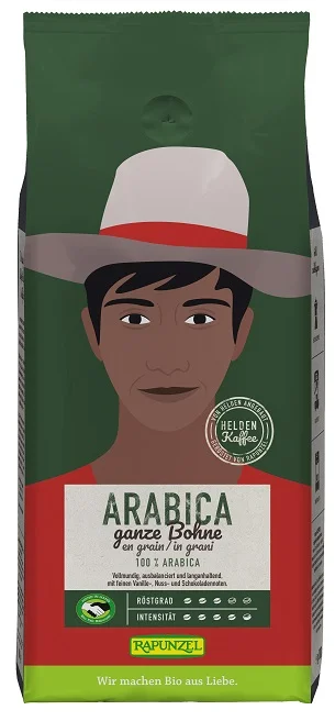 Rapunzel Arabica Heldenkaffee Bohne 1kg