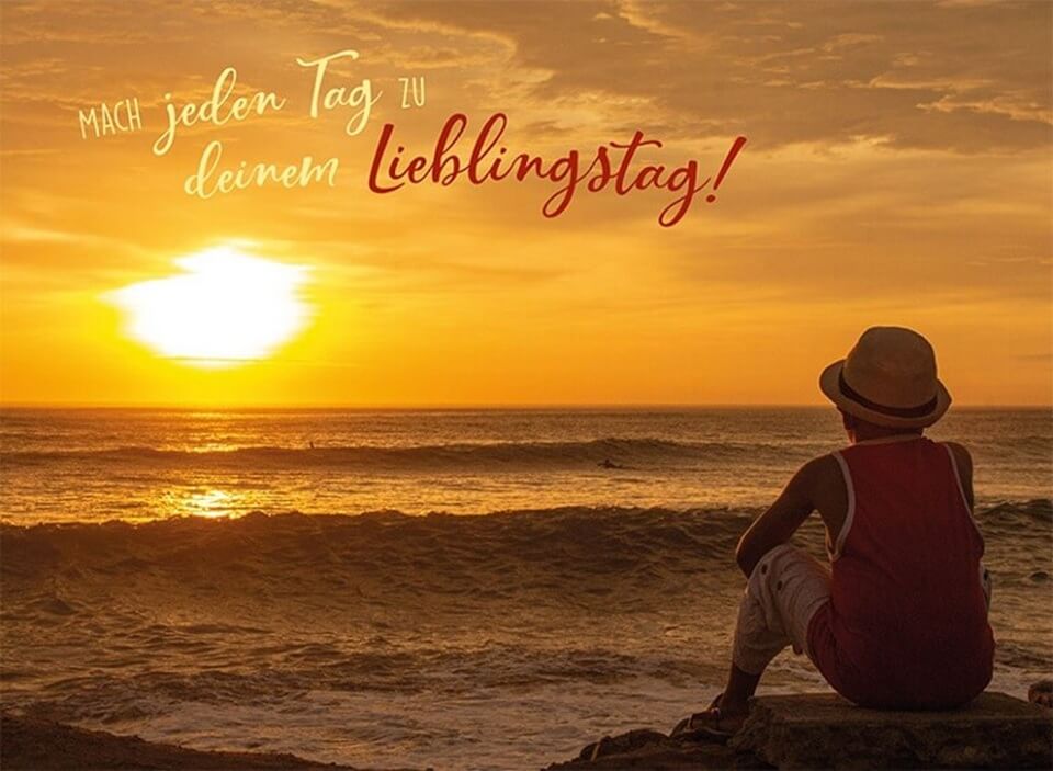 FairMail Postkarte Lieblingstag